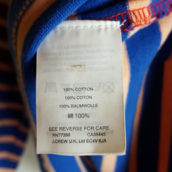 J. Crew Stripe Longsleeves Top Large - Picture 8 of 8